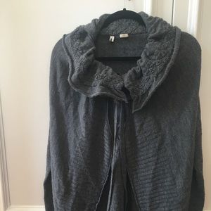 Moth Small cozy wool wrap sweater